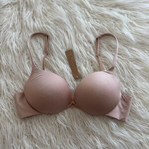 Skims Ultimate Pushup Plunge Bra Mica Size 34B